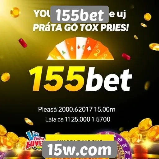 Ofertas promocionais e bônus disponíveis na 155bet
